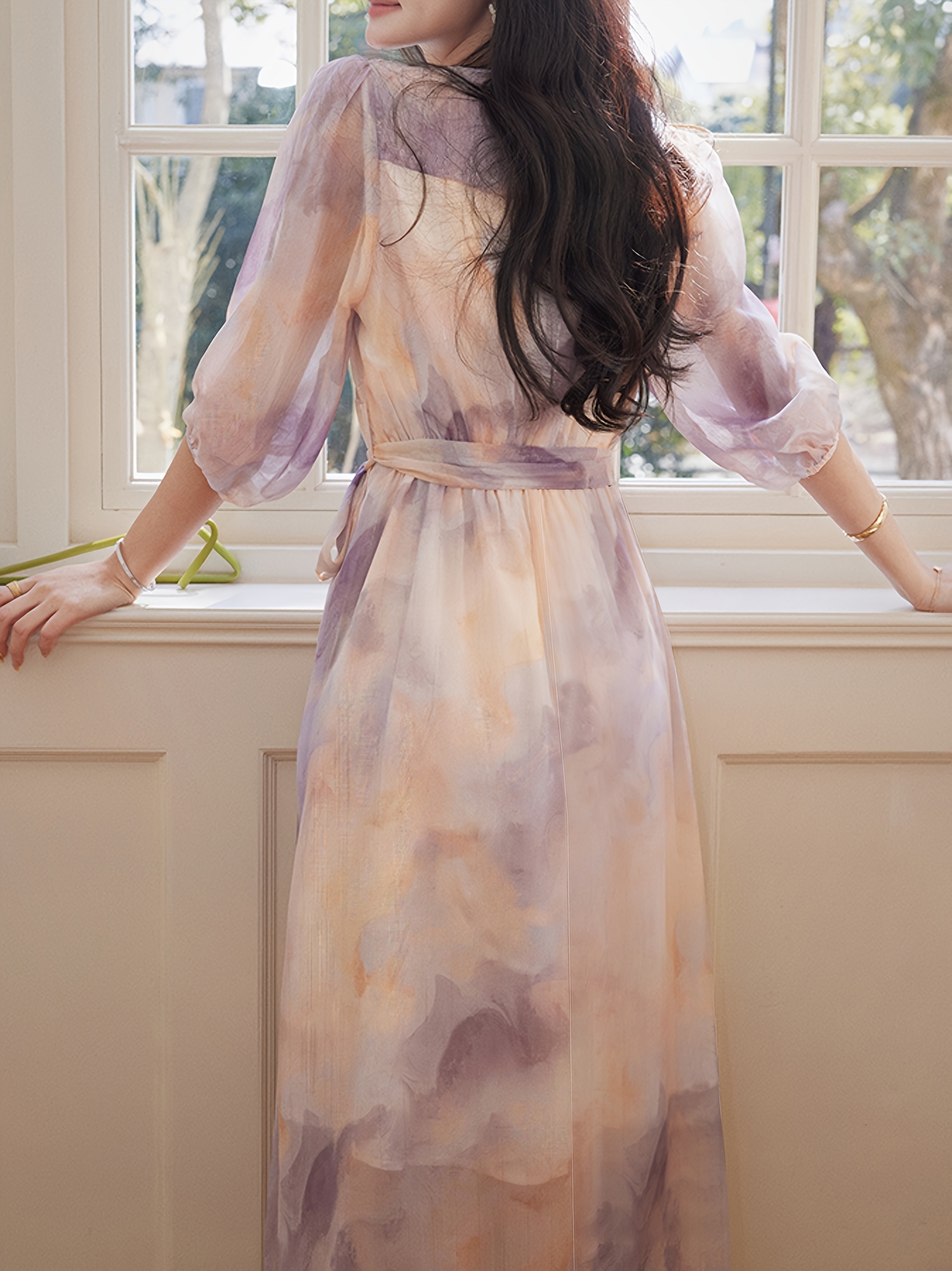 sachin and babi light blue dress Colored Wedding Dresses, Purple and White Wedding Dress, Ombre Wedding  Dress prom Dress cg11274