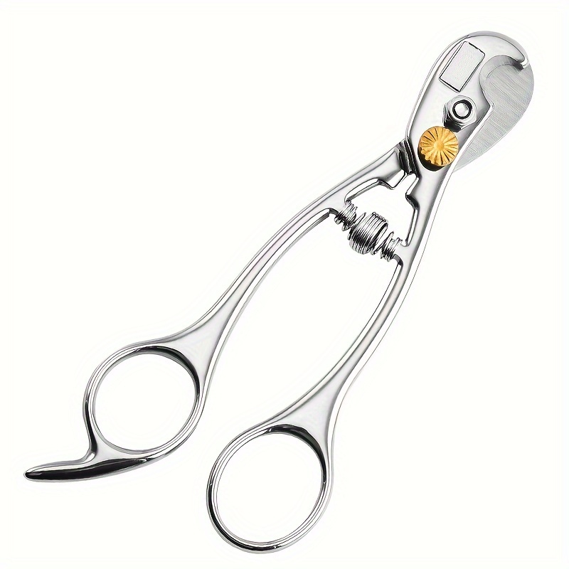 Image of Pet Nail Clippers Cat And Dog Nail Clippers Stainless Steel Anti-blood Line Crescent Cutter Large And Small Dogs Nail Cutting Artifact
