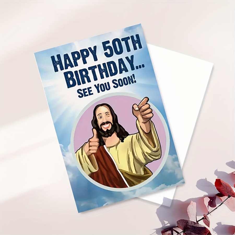 Funny 50th Birthday Card Men Women Bad News Happy Birthday - Temu