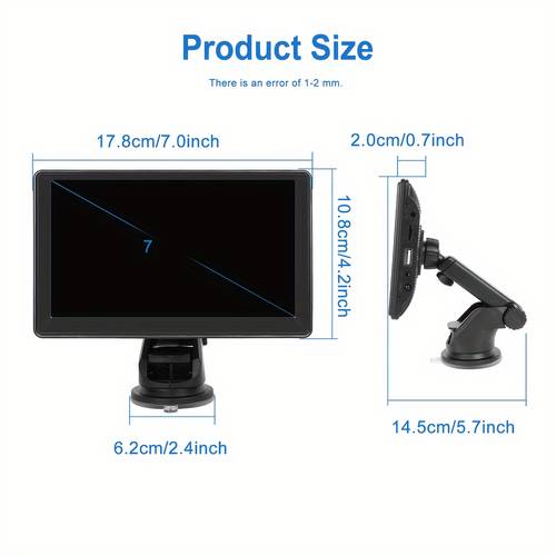 portable wireless carplayer wireless for inch ips display radio with wireless fm transmitter and aux tf usb