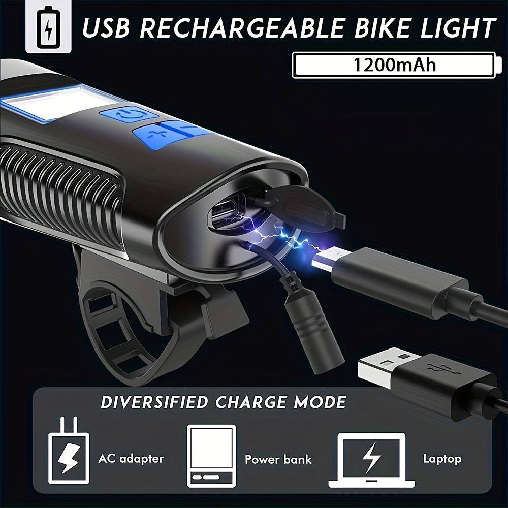 LED Bicycle Lights Rechargeable