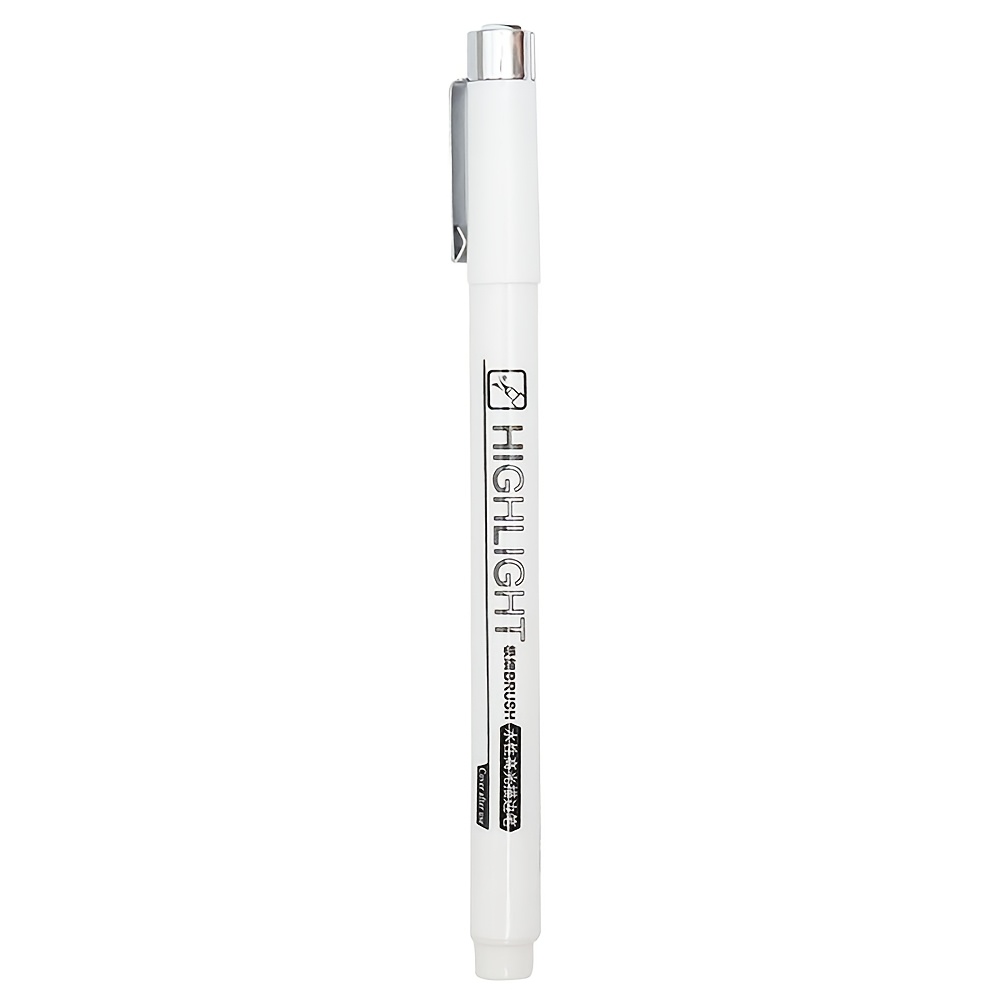 Fine-point Pen, Art Pen, Extremely Fine Line Pen, White Highlight Pen, Outlining Pen, Sketching And Drawing Pen