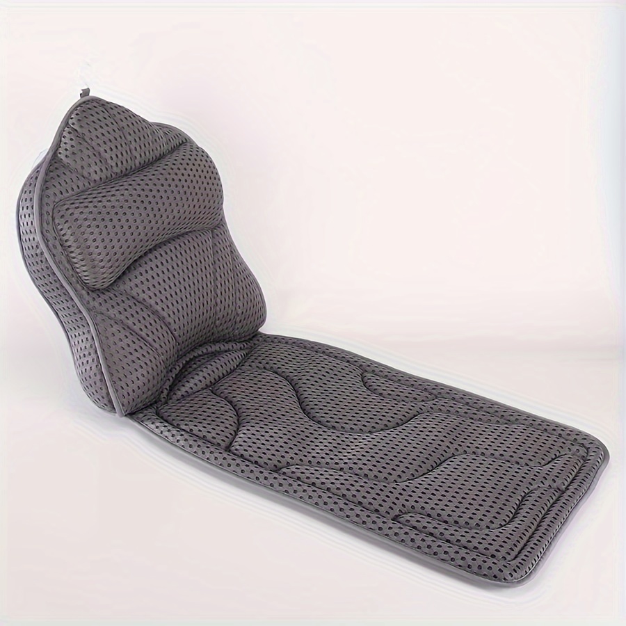 1pc Luxury Bath Tub Pillow, 4d Material, Spa Bath Pillow Machine Washable, Comfortable And Ergonomic