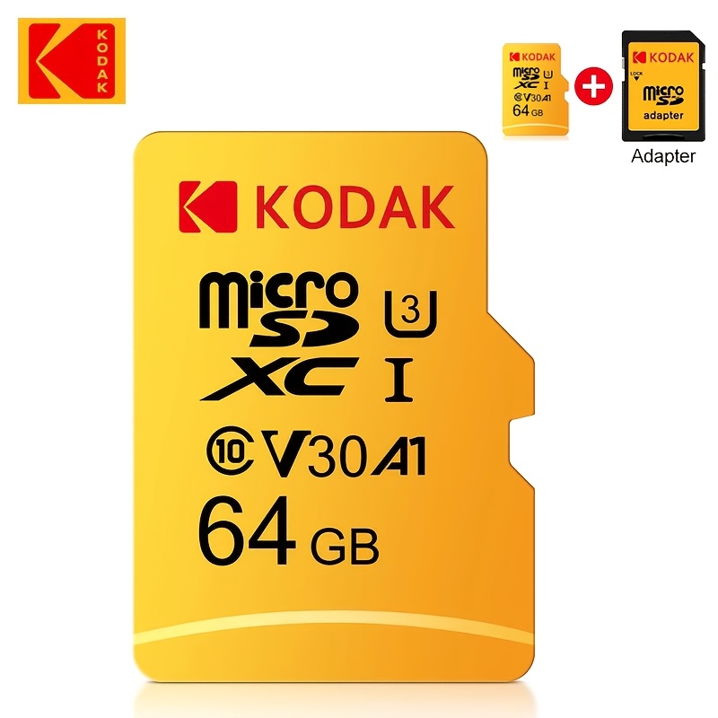 TEMU Tarjeta de memoria original de 16GB, 32GB, 64GB, 128GB, 256GB para cámara de vigilancia, teléfono móvil, PC, auriculares, altavoz