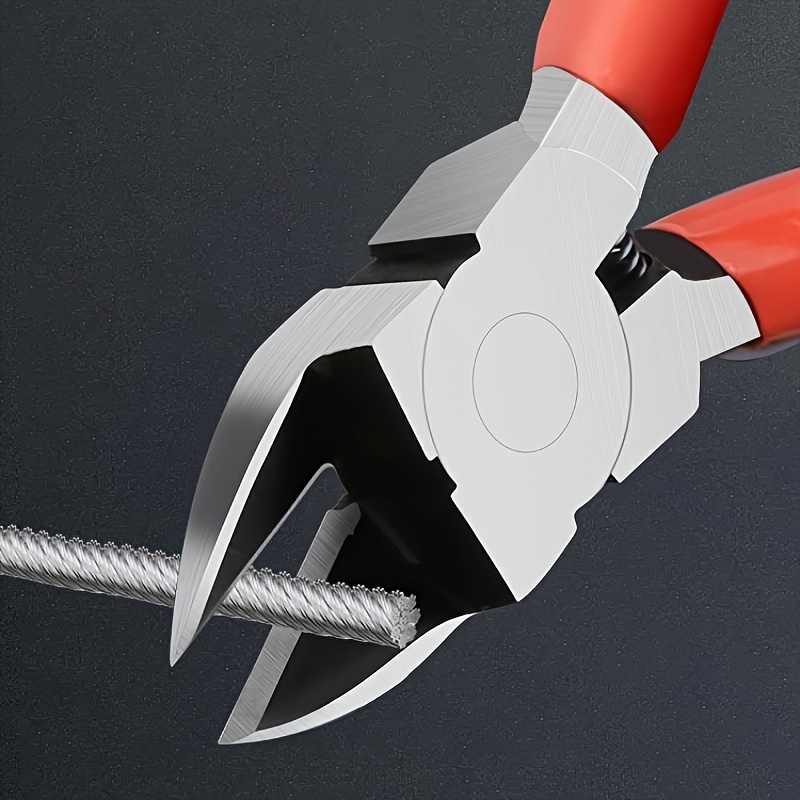 this tool can cut steel wire iron wire electrical wires and the leads of electronic components