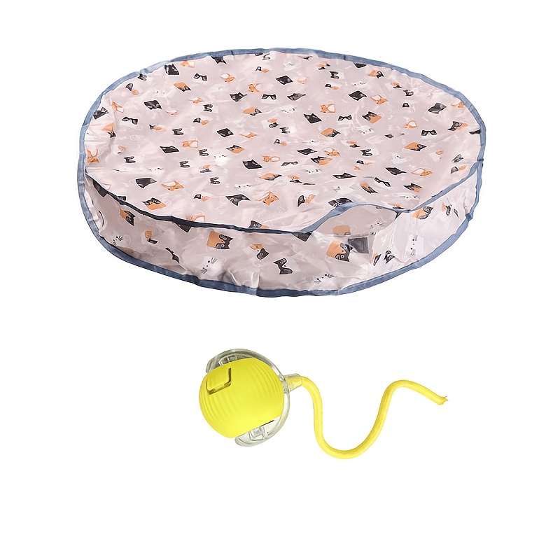 E-shop 2er-Set Haustier Jagd Spielzeug und Elektrischer Katzenball, Selbstversorgendes und Entspannendes Versteckspiel, Haustierspielzeug, Stimuliert