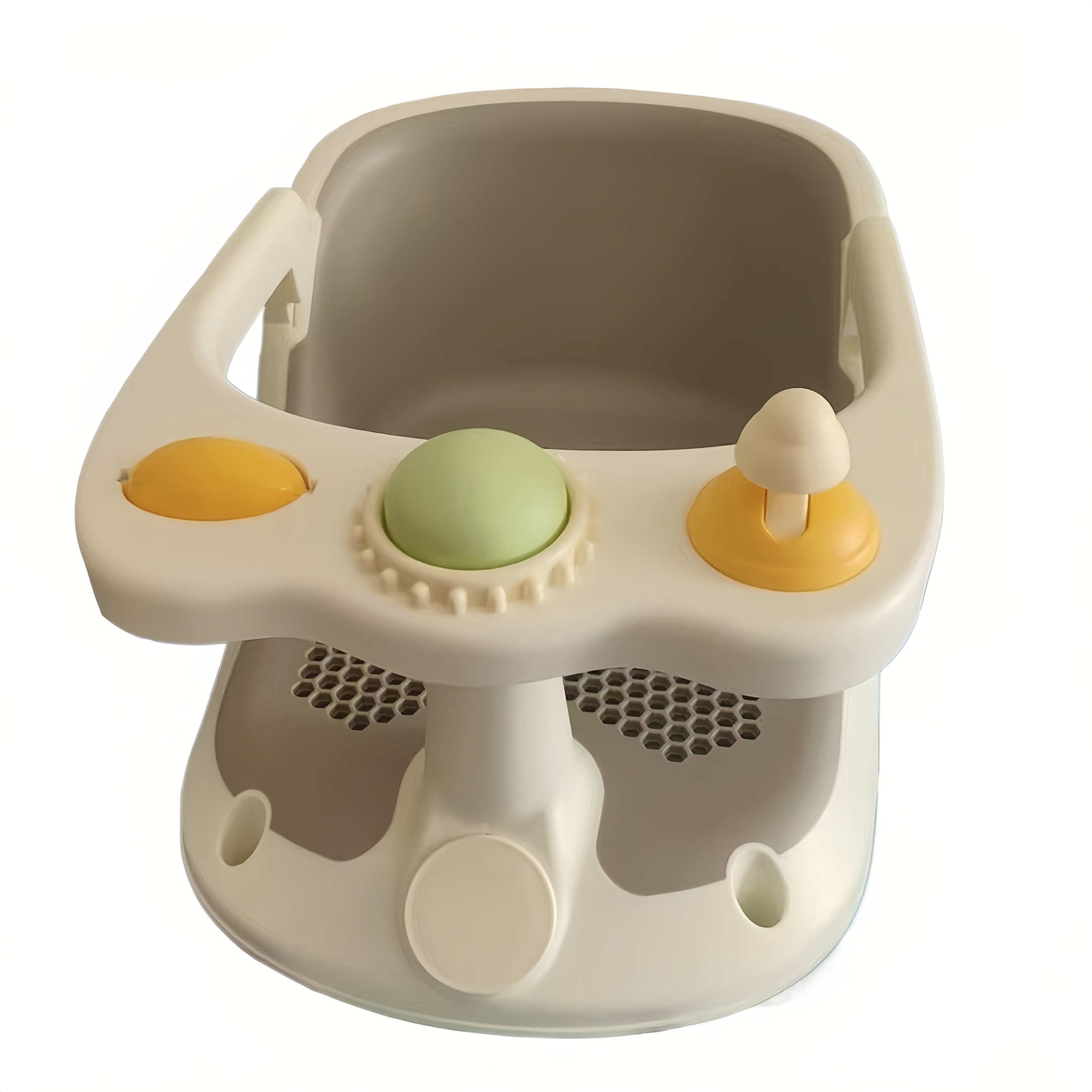 TEMU Baby Bath Stool, Anti Slip Baby Bath Stool, Suitable For Baby's Anti Slip Bath Products.