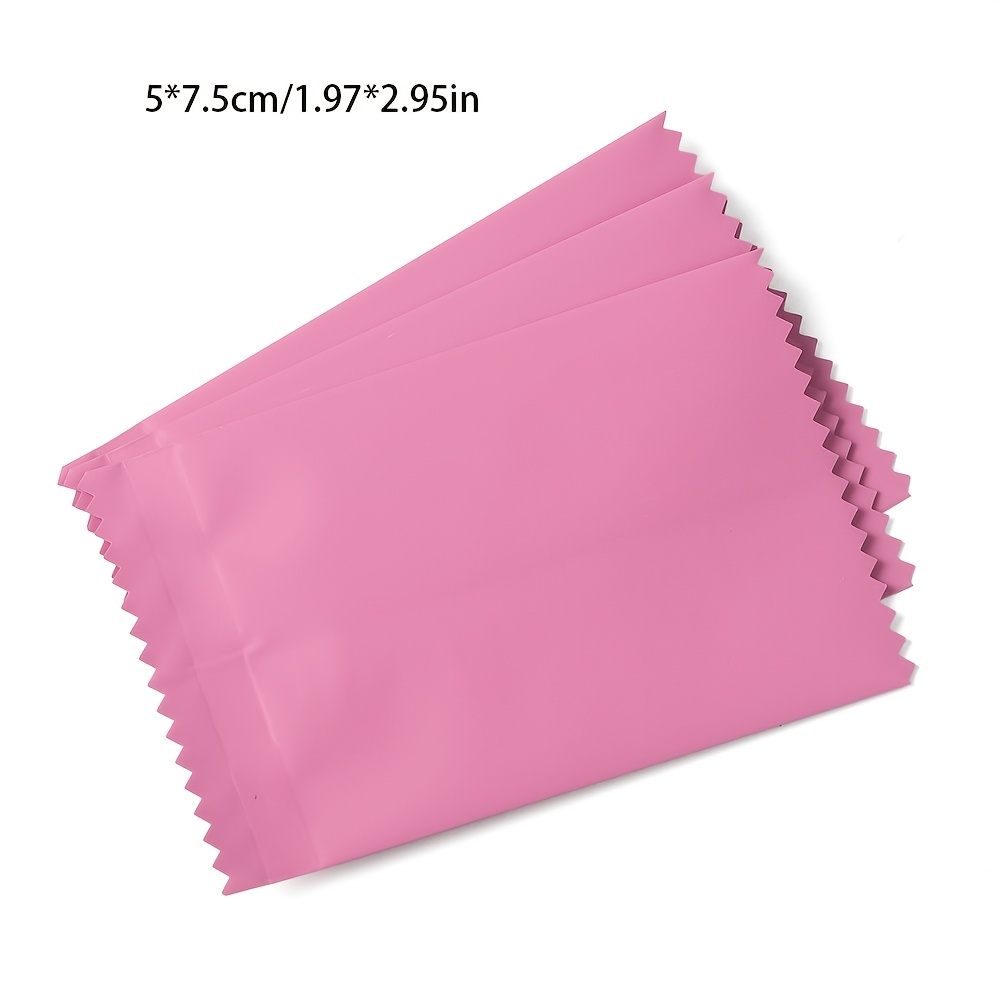 E-shop 100 Stück Plastiktüten Blind Tüten Zubehör Verpackungstüten Schmuckherstellung Display und Verpackungszubehör