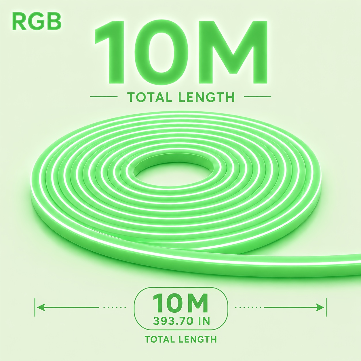 Image of 5m/10m/20m Rgb Neon Light Strip With Colors Via App, Remote Control, Timer Setting, Flexible And Cuttable, And Music Rhythm Mode Perfect For Stage Lighting Decoration, Gift