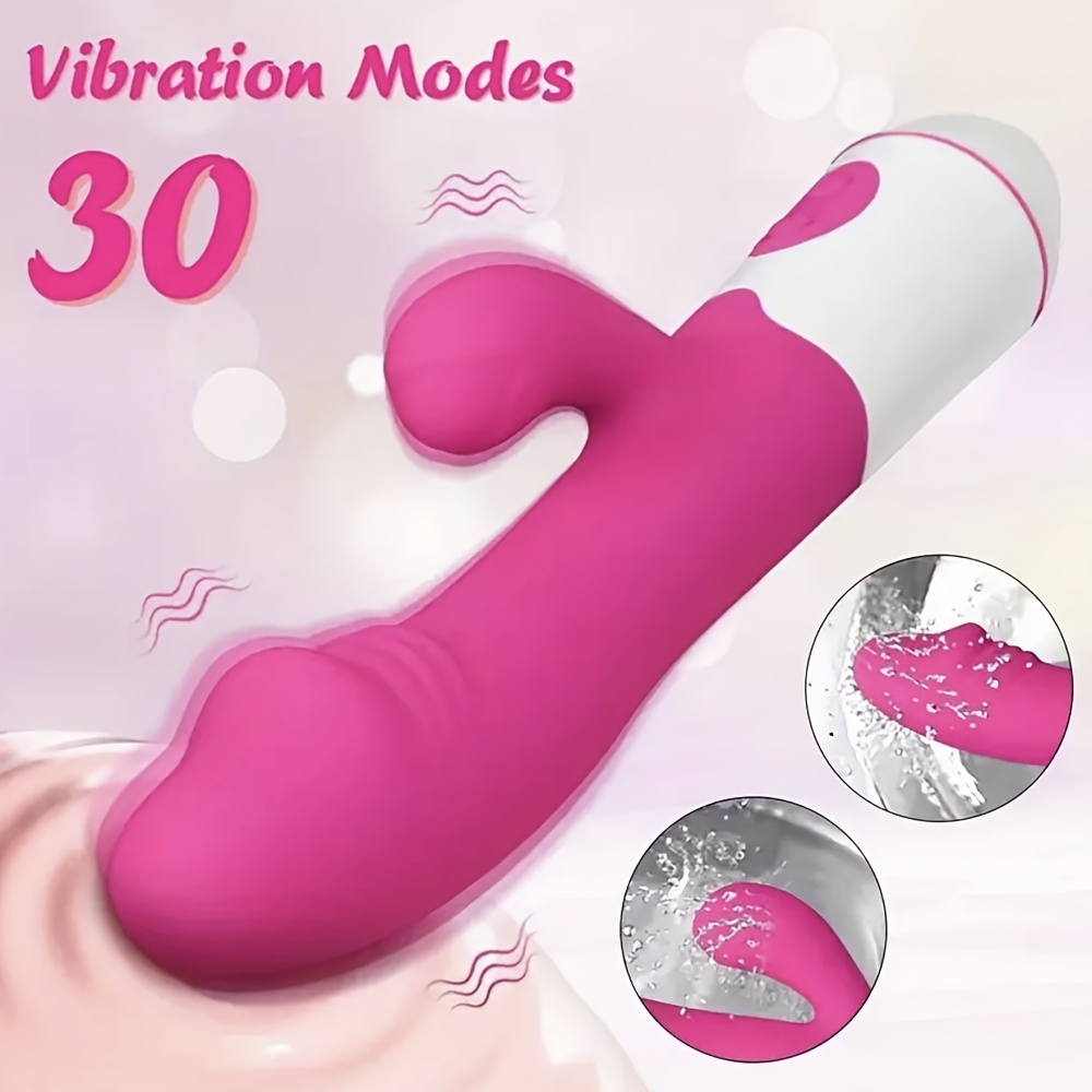 Dildo - 1pc, 30 Vibration Frequencies, Vibrating Massager Dual G-Spot Stimulator AV Simulation Masturbator Adult (Batteries Not Included) for Couples, Intimate, Sleek Design, Highquality Build, Couples Pleasure, Couples Plaything, Modern Aesthetic, Smooth Finish, Couples' Pleasure, Couples' Plaything, Sleek Design, Highquality Build, Couples Pleasure, Couples' Plaything, Modern Aesthetic, Smooth Finish, Coup