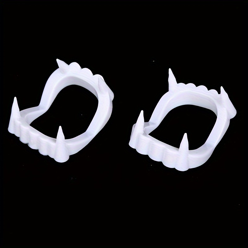 

2pcs Halloween Party Dress-up Kit: & Vampire Fangs - Costume Accessories & Decorations