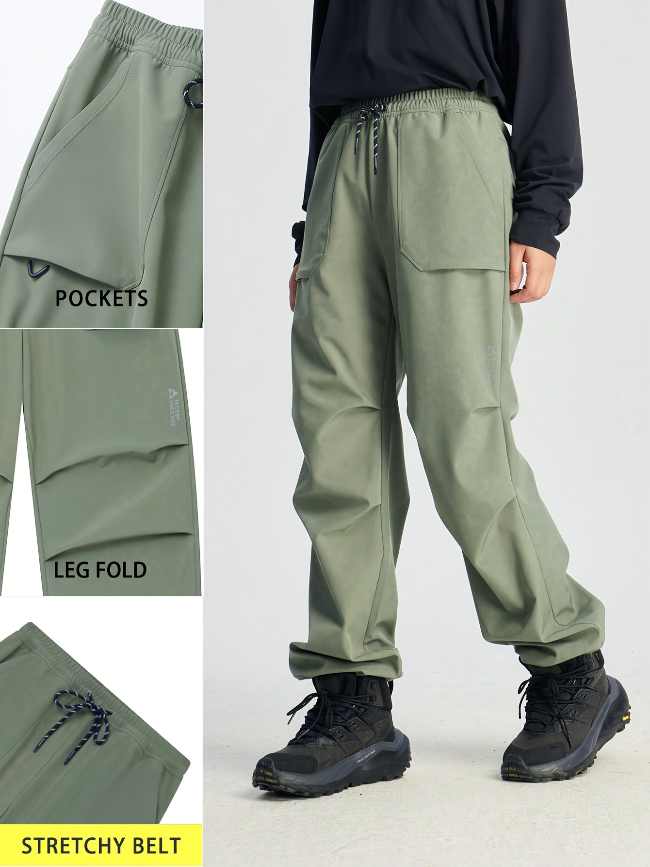 winddichte cargo hose damen softshell kordelzug Temu Germany