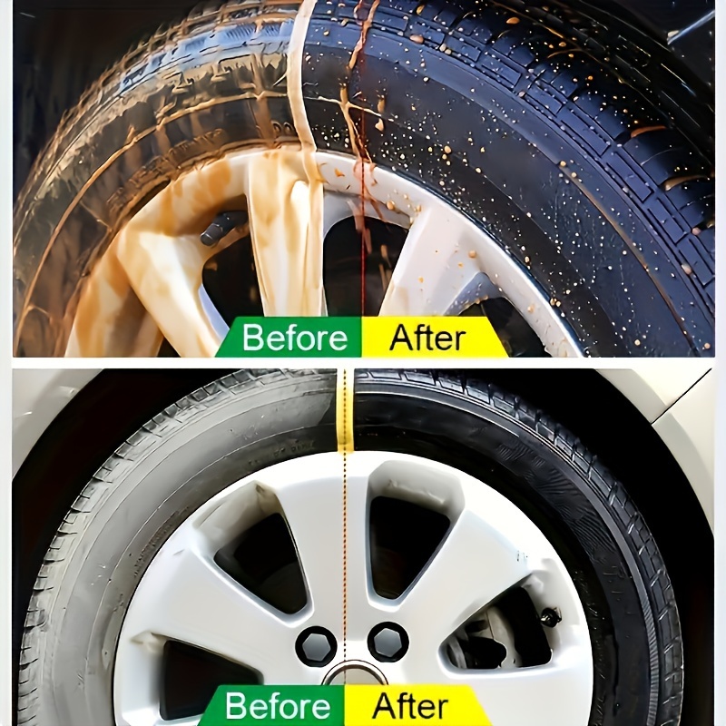 Car Tire Wax Refurbishment Black And Bright Tire Coating Wax - Temu