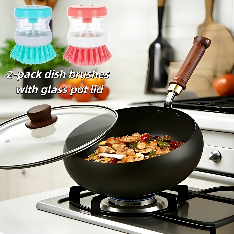 japanese wok ideal for pots and pans set large bellied non stick cookware heat resistant handle fit gas induction stoves pressure cooker fast stew chafing dish   accessories gadgets for camping soups  