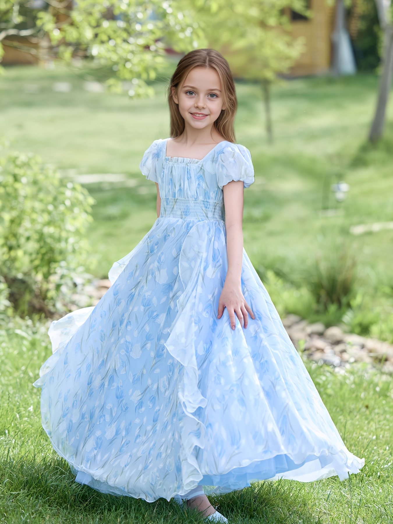 strapless open back dress Buttercup main image 0