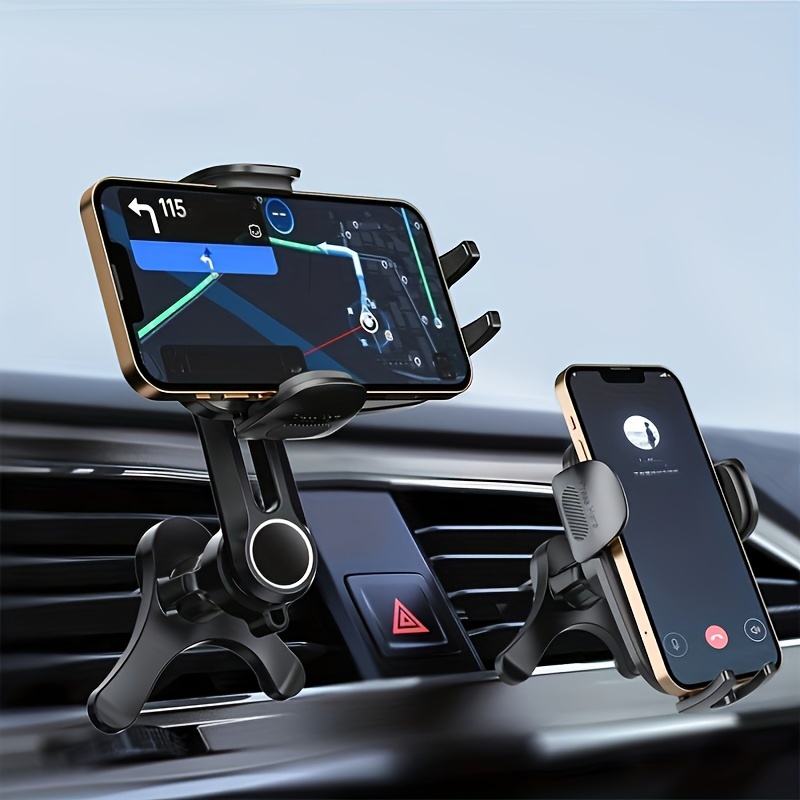 

Car Vent Phone Mount - , Blocks Ac, Universal Clip-on Holder For All Phones Including For Iphone And Models