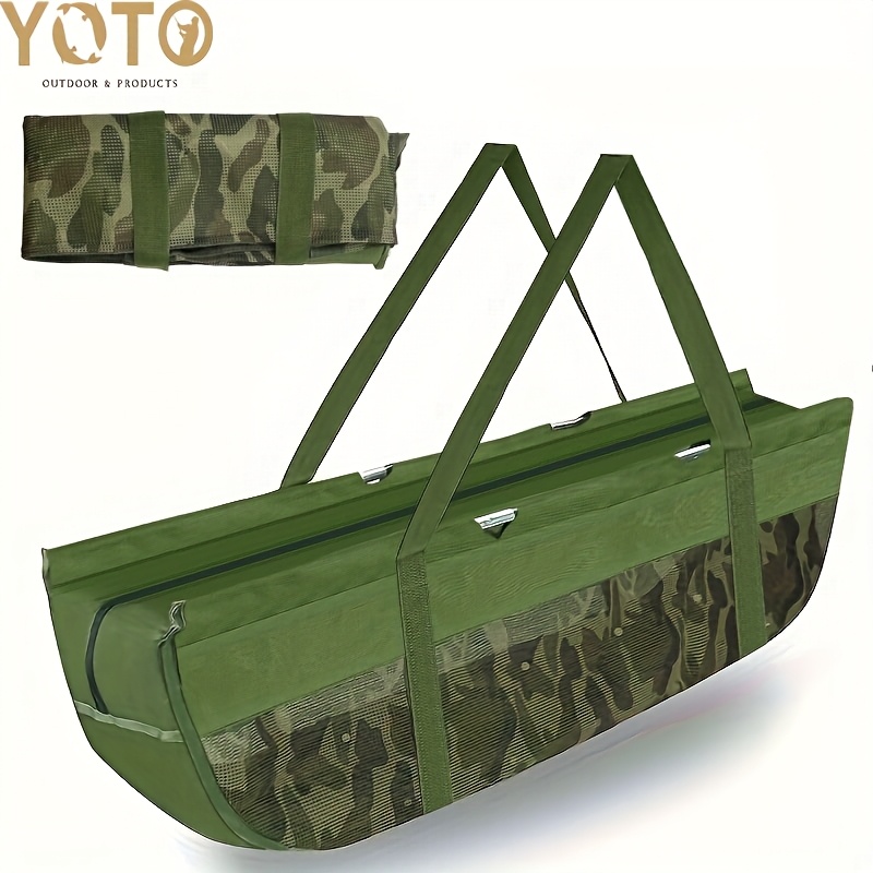 Portable Heavy Duty Waterproof Measuring Bag, Folding Fishing Weigh
