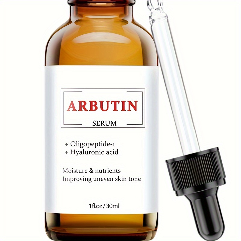 

30ml Arbutin Serum For Face Improve Dark Spots, Dry & Hyperpigmentation And The Look Of Aging, Improve Skin Tone, Pore Reduction For Men & Women 1fl.oz/ 30ml