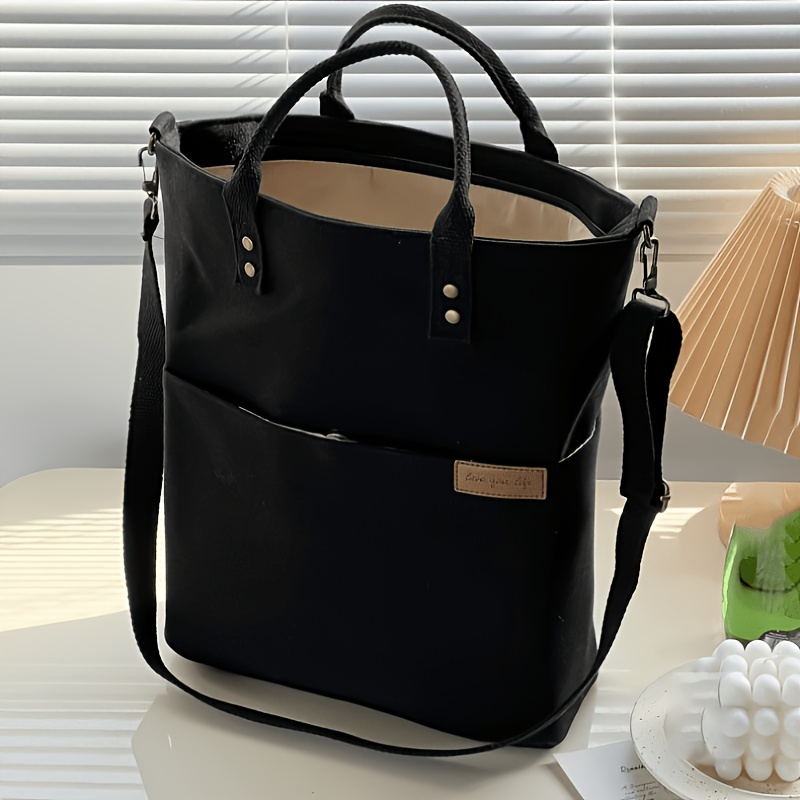 Image of Fashionable Women's Crossbody Bag, Large Capacity Shoulder Bag, Portable Commuting Tote Bag Handbag, Large Capacity Wear-resistant
