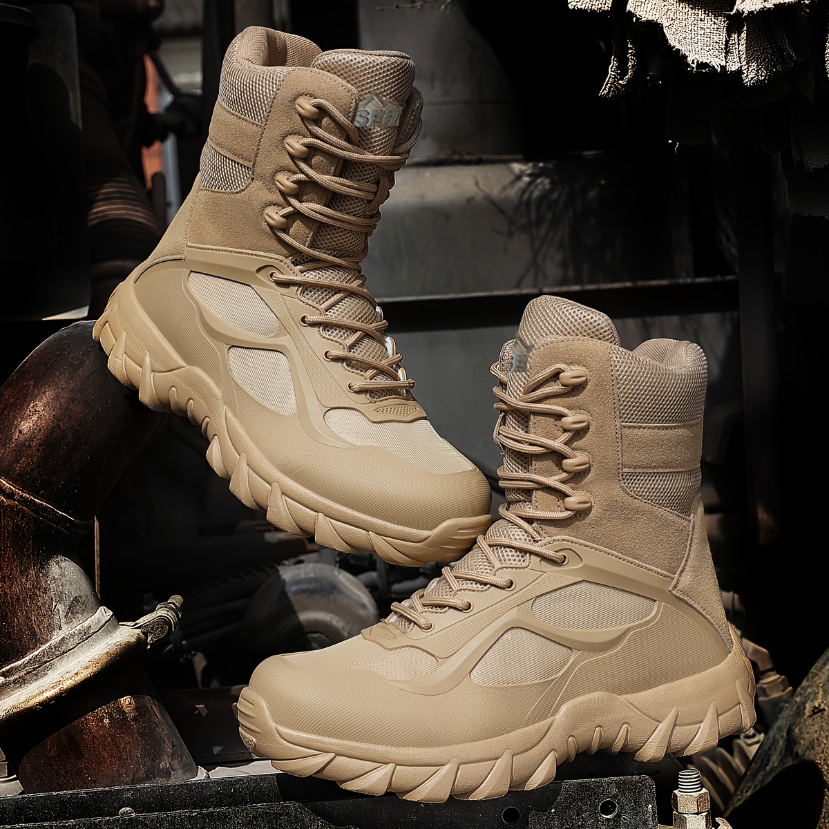 Men's Lightweight High-Top Casual Trekking Boots