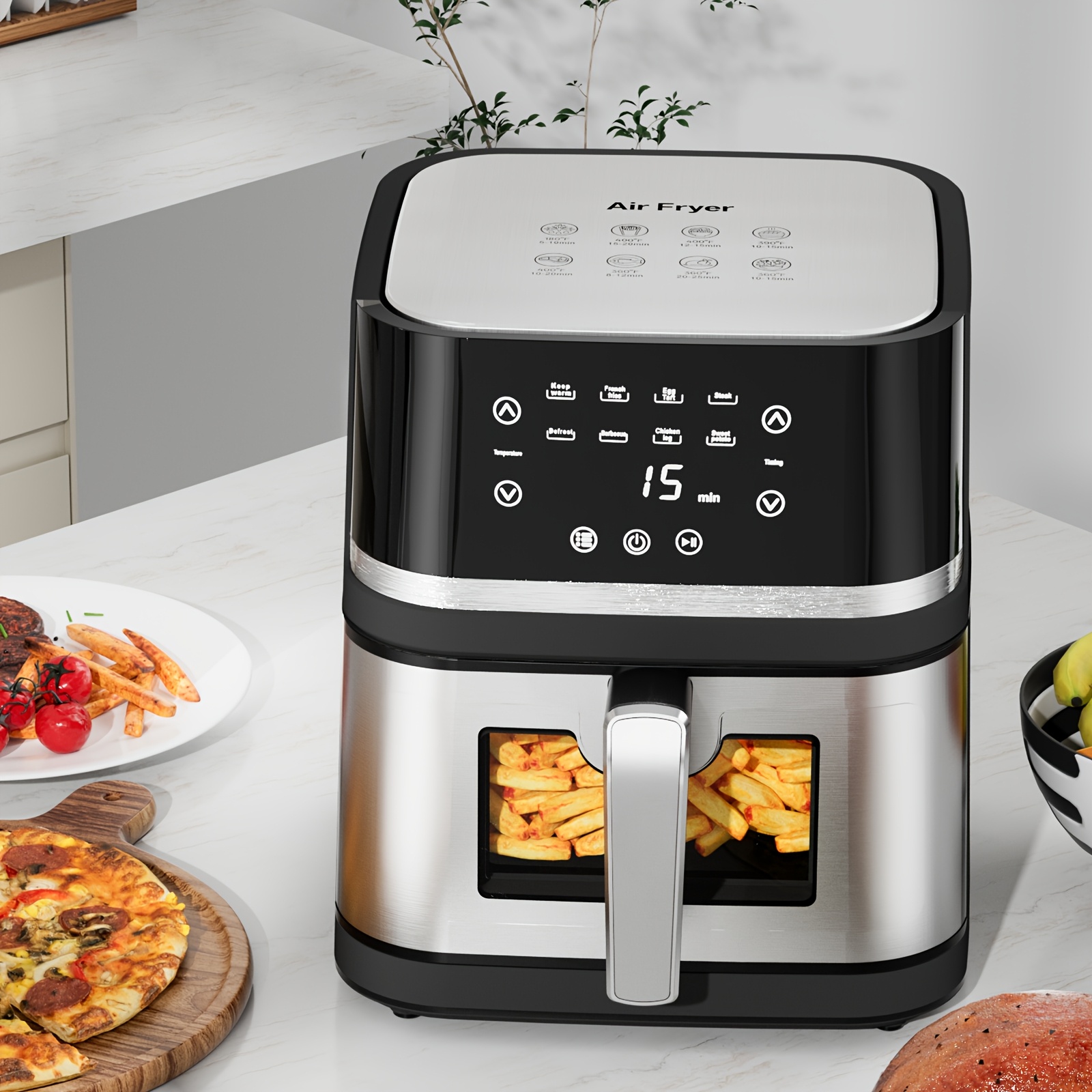 large capacity air fryer sold on Temu United States