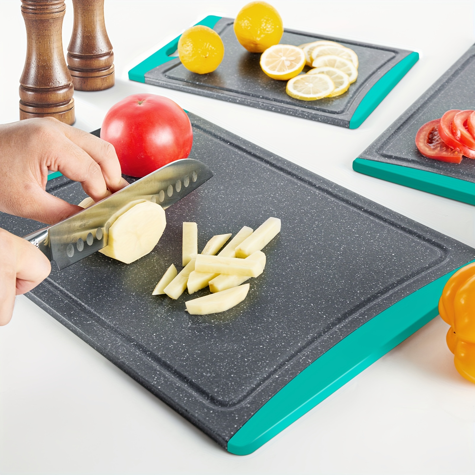 

Cutting Boards, Plastic Cutting Boards For (set Of 3) Set Dishwasher Chopping - , , Suitable For , Day, 's Day Or Any .