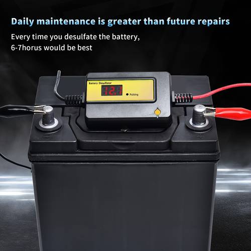 12 72 acid battery desulfator car 400ah battery maintenance
