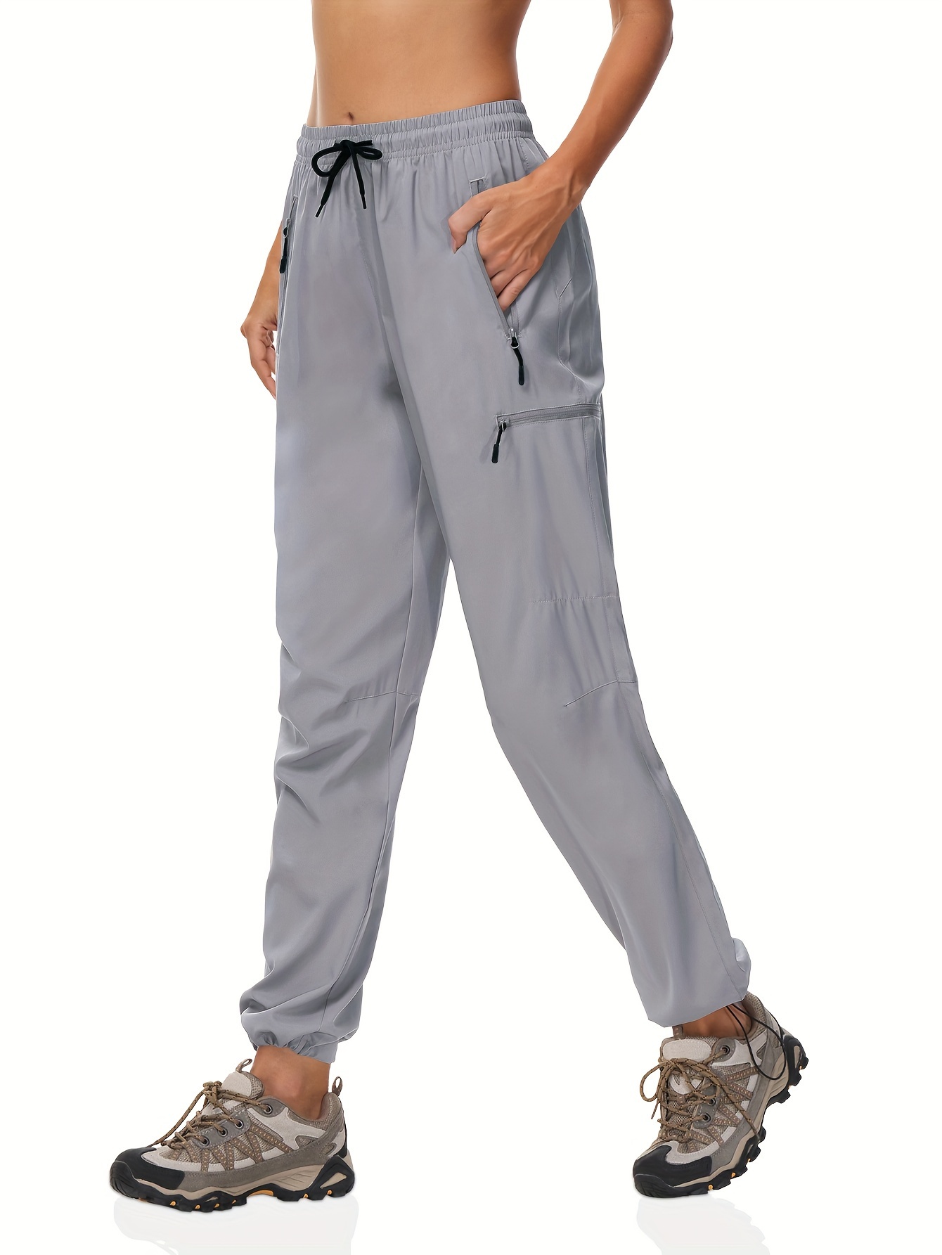 Gopune Women's Outdoor Hiking Pants Lightweight Quick Dry Water Resistant  Mountain Trouser
