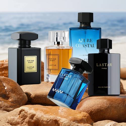 lastar pour hommes avec 5 parfums : oriental, , floral , idéal pour ou , parfum arabe longue tenue, pour , anniversaires, anniversaire de , 55ml/50ml