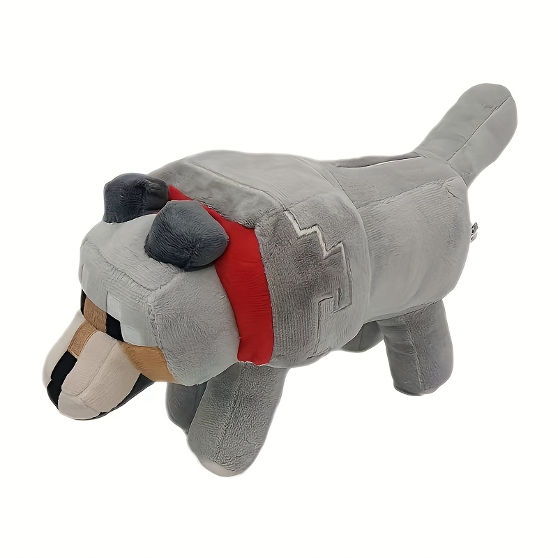 Gray Wolf Plush Toy