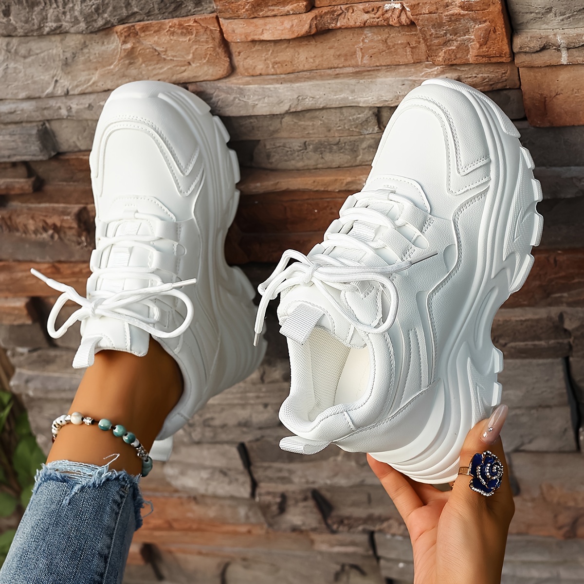 Image of Elegant Tool For Strolling The City, Casual Athletic Shoes, You , Easily A , Women Shoes, Sneakers