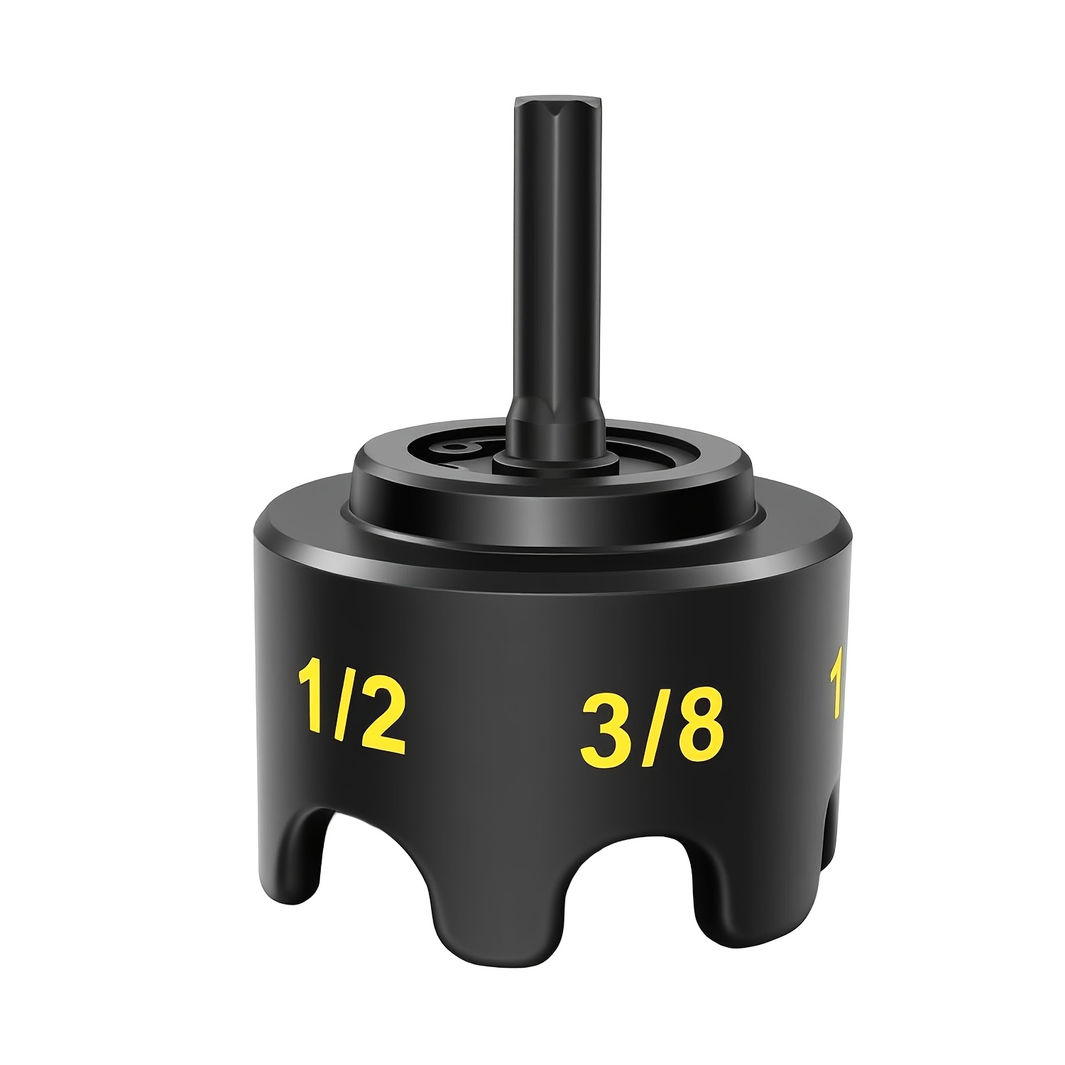 TEMU 1pc And Nut Quick Dismantler,zipper-type And Nut Extraction Tool,hex Shank Nut Drive,suitable For 1/ 4", 3/ 8", And 1/ 2" Threaded Rods, Nut