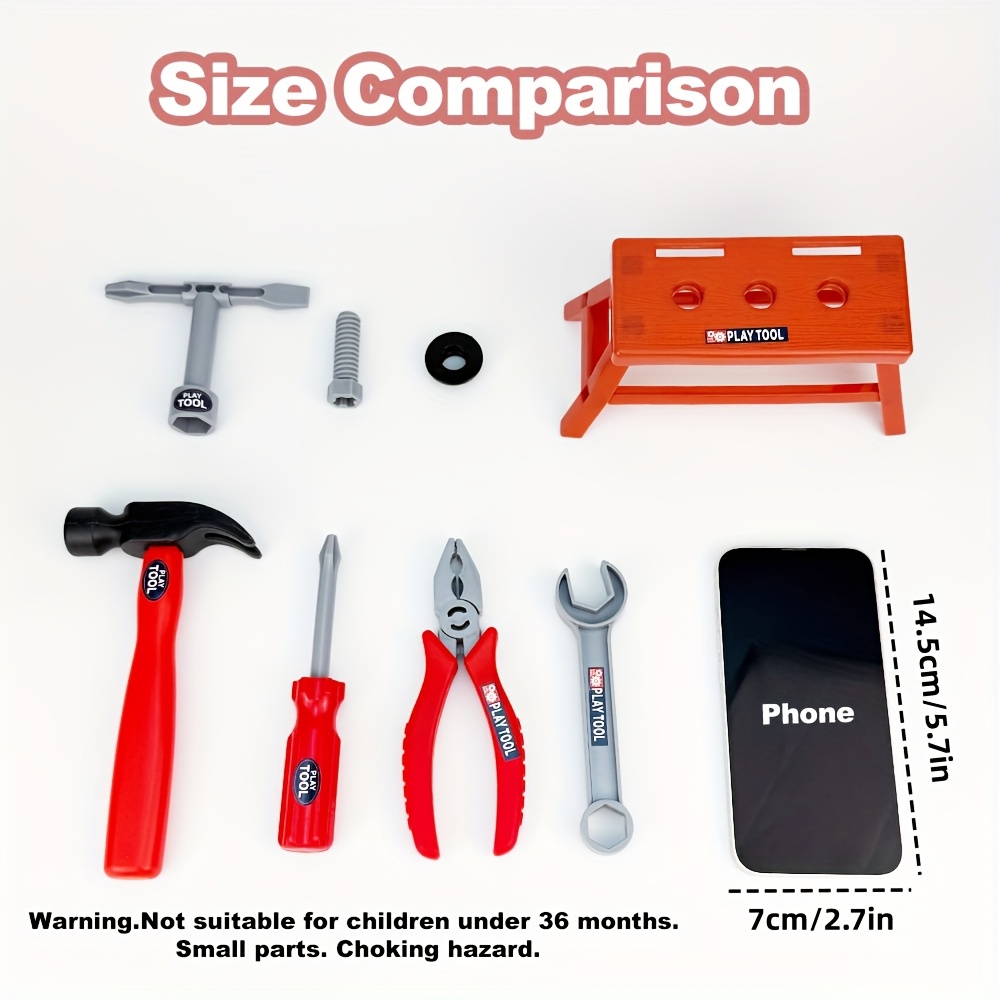 Speelgoed/montage schroevendraaier gereedschaps set
