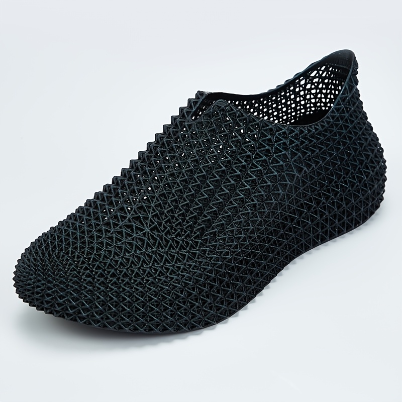 Men's Casual Sneakers, Summer Trendy Fashion Versatile Durian Shoes, Anti-Slip Wear-Resistant Breathable Zero-Touch Running Shoes, Circulating Breathability, 3D Structural Design, Fully Enclosed Sole Prevents Stones from Getting Stuck and Avoids Foot