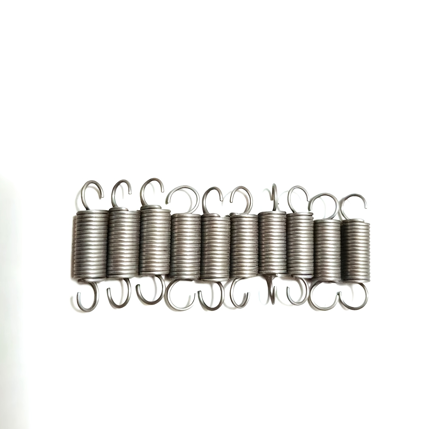 TEMU 10 piezas de resortes de de precisión 0.6x5x20mm - Resortes de extensión mecánicos de constante para juguetes, transmisión de potencia y
