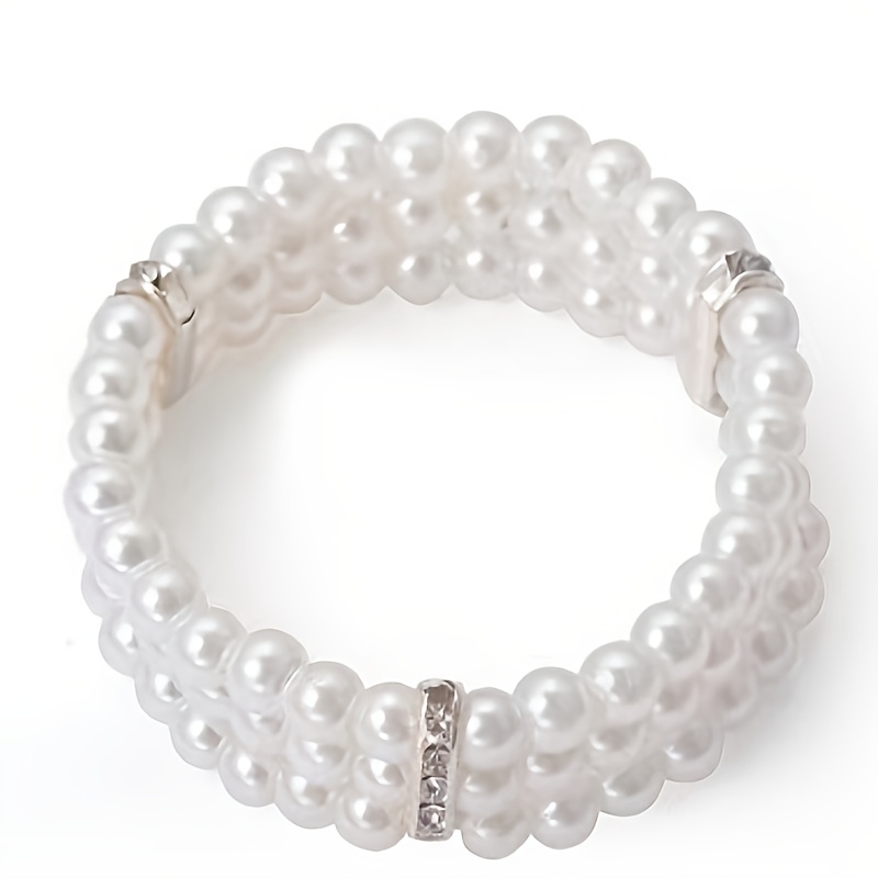 TEMU 1920s Female Bracelet, Great Style Elastic Bracelet, Roaring 20s Classic Accessory Jewelry