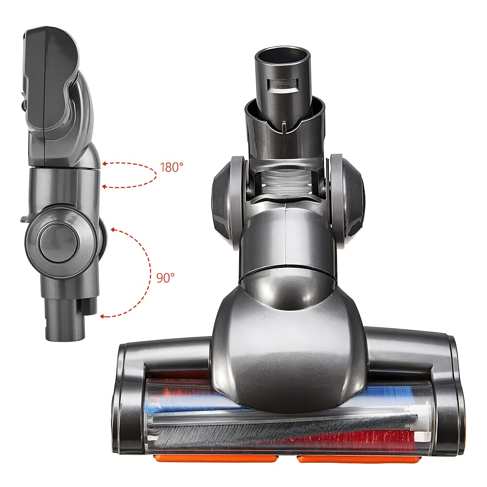 Image of Motorized Floor Head Brush Replacement For V6 /v6 Trigger - Includes Roller Brush - Durable Plastic - Cleaning