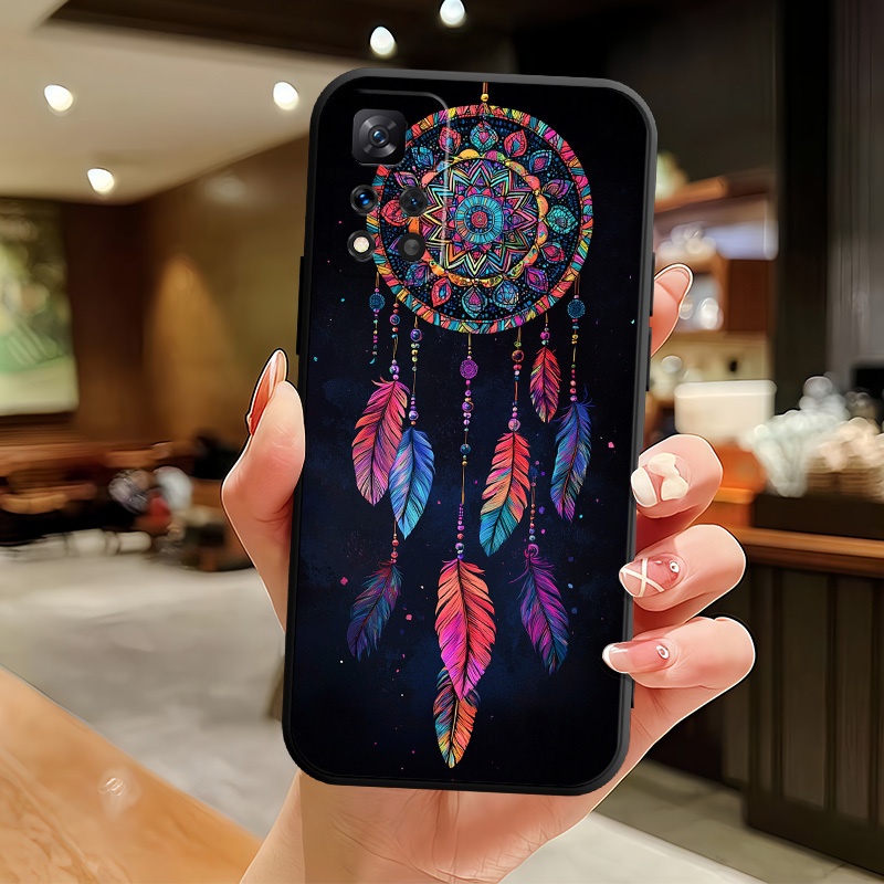 TEMU Phone Case: Fashionable Printed Phone Case Suitable For Xiaomi Redmi 12 13 A C 14c 5g, Redmi Note 11 12 Pro 10s 11s 12s 13 14 Pro+ 5g, Trendy