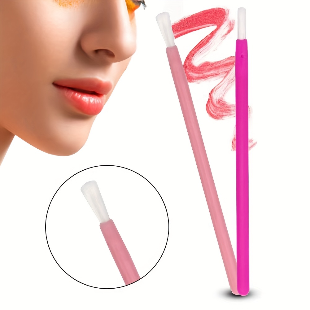 Lippenstift-Applikatoren Einweg – 100 Stück Hygienische Mundschutz-Spachtel