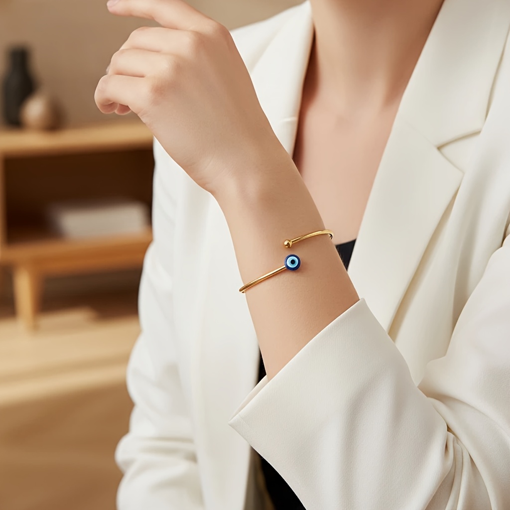 E-shop ./Set Böses Auge Damen Armband Offen Geeignet für Damen Alltagskleidung