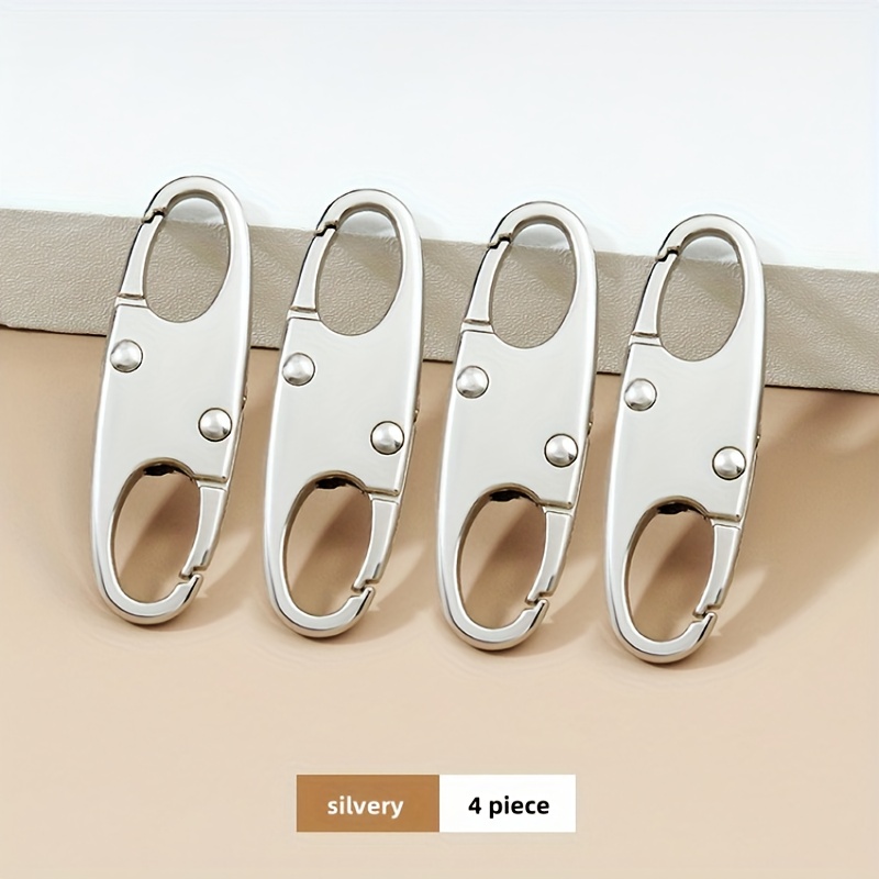 TEMU 4pcs Clips de Fermeture Éclair Dispositif - Maintien des Fermetures Éclair Fermées - Remplacement pour Tirettes de Fermeture Éclair