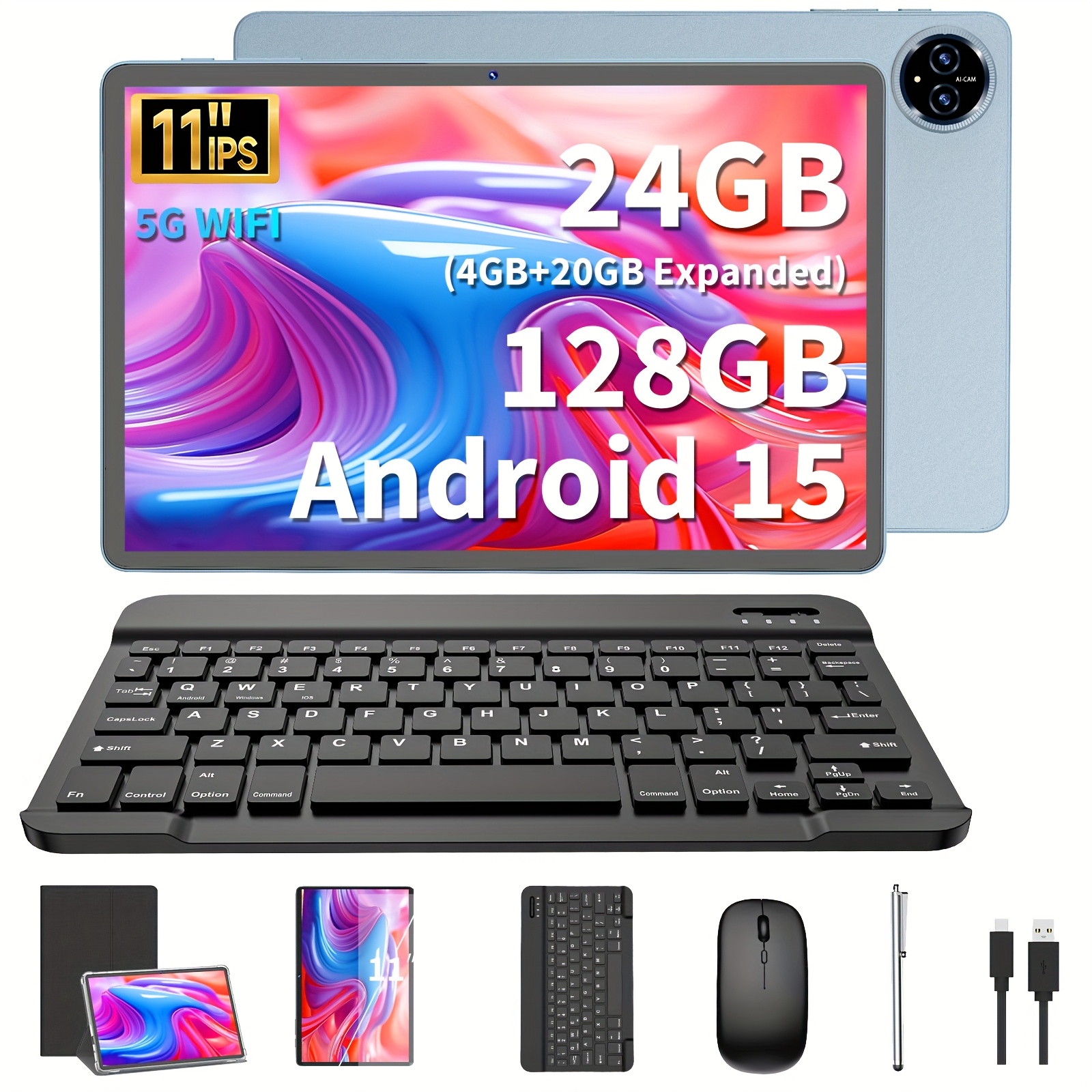 ✨Android 15 タブレット✨10インチ 24GB 128GB 拡張 Android 15