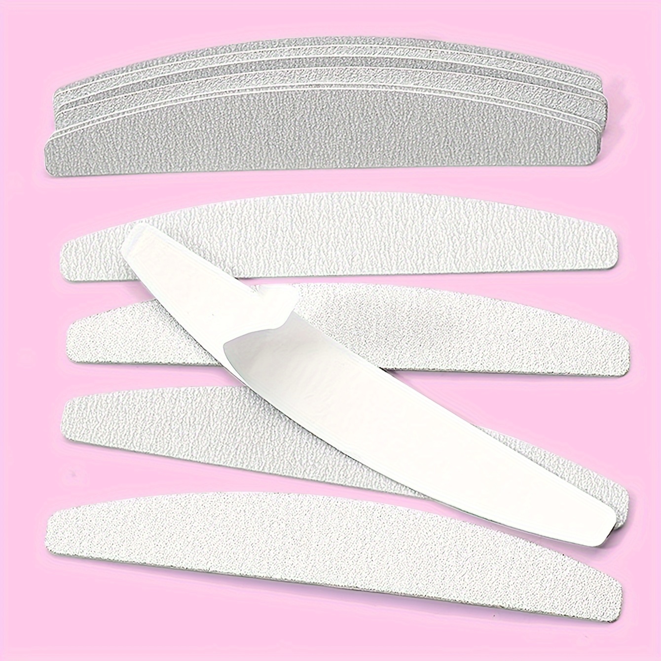 

50pcs Reusable Files - /180 , Washable & Odorless For Hands, Feet &