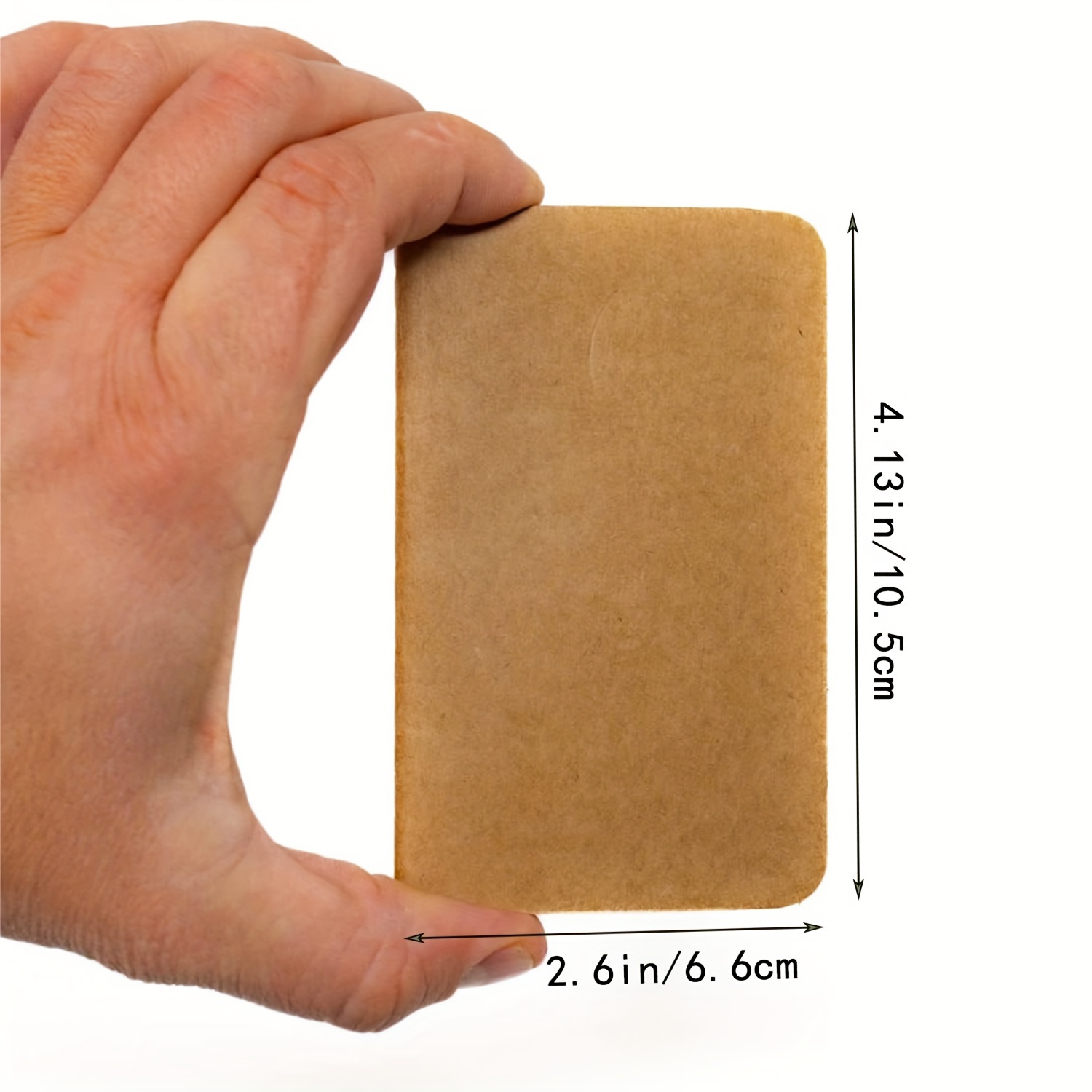 

Compact Kraft Brown Pocket Notebook - Softcover, 2.55" X 4.13", Lined Memo Pad For Travelers & Writers, 60 Sheets Hardcover Notebook Small Notebook With Pen
