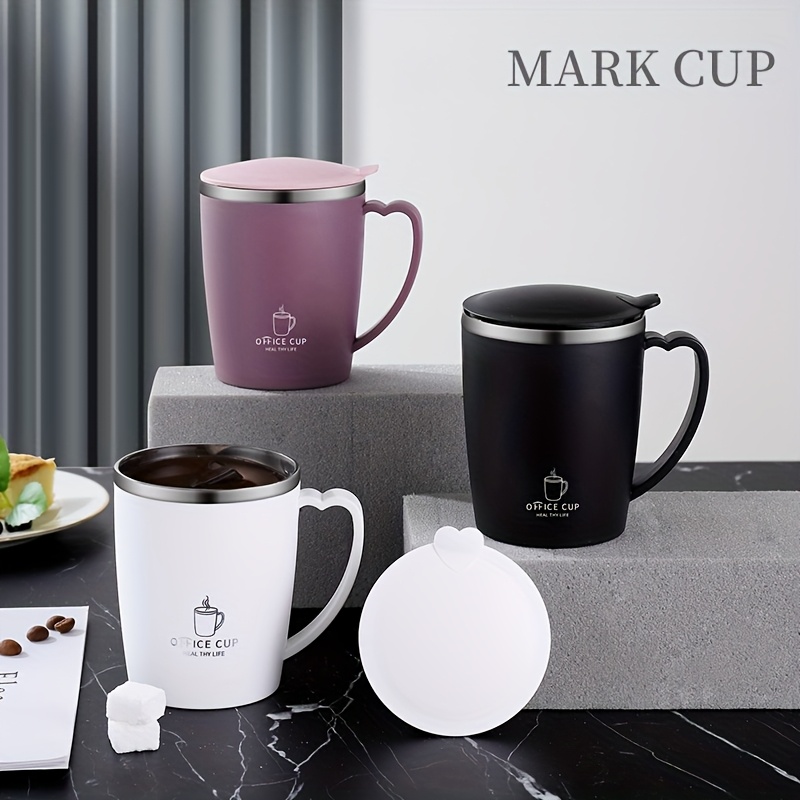 

1pc, Coffee Mug, 304 Stainless Cups, 350ml Double Walled Insulated Water Cups, Drinkware, Gifts