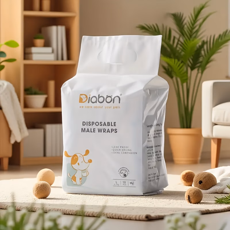 30pcs of disposable pet diapers leak proof pads for dogs and dog sanitary pants Product details 1