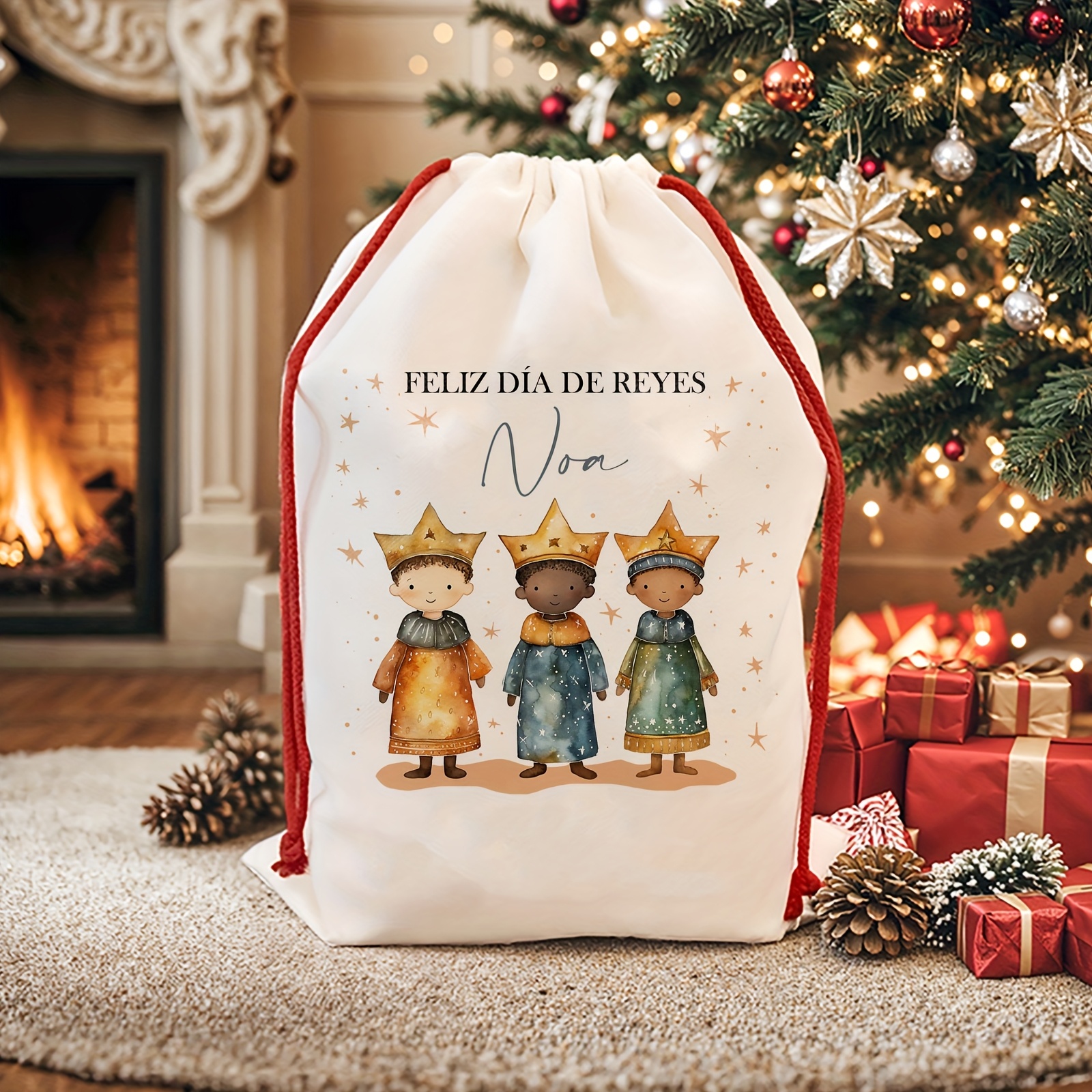 

Customizable Día De Gift Bag - Personalized Day Polyester Tote With Camel Design, Celebrations & Party Favors