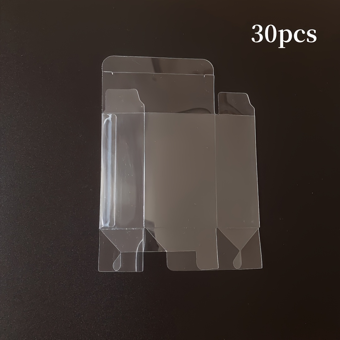 E-shop Geschenkbox für Sie/Ihn 15/30 Stück 8x8x3cm Hochtransparente PET-Material Geschenkboxen - Langlebig, Einfach zu Montieren, zur Präsentation von