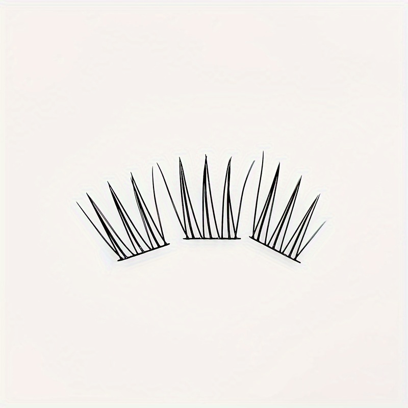 mixiaohe korean inspired c   false eyelashes 60 clusters     easy for beginners reusable 10 13mm length details 4