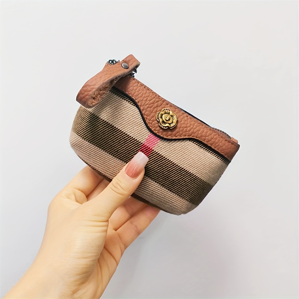 Image of Hot Selling Printed Zipper Coin Purse Exquisite Women's Wallet Handbag Key Bag